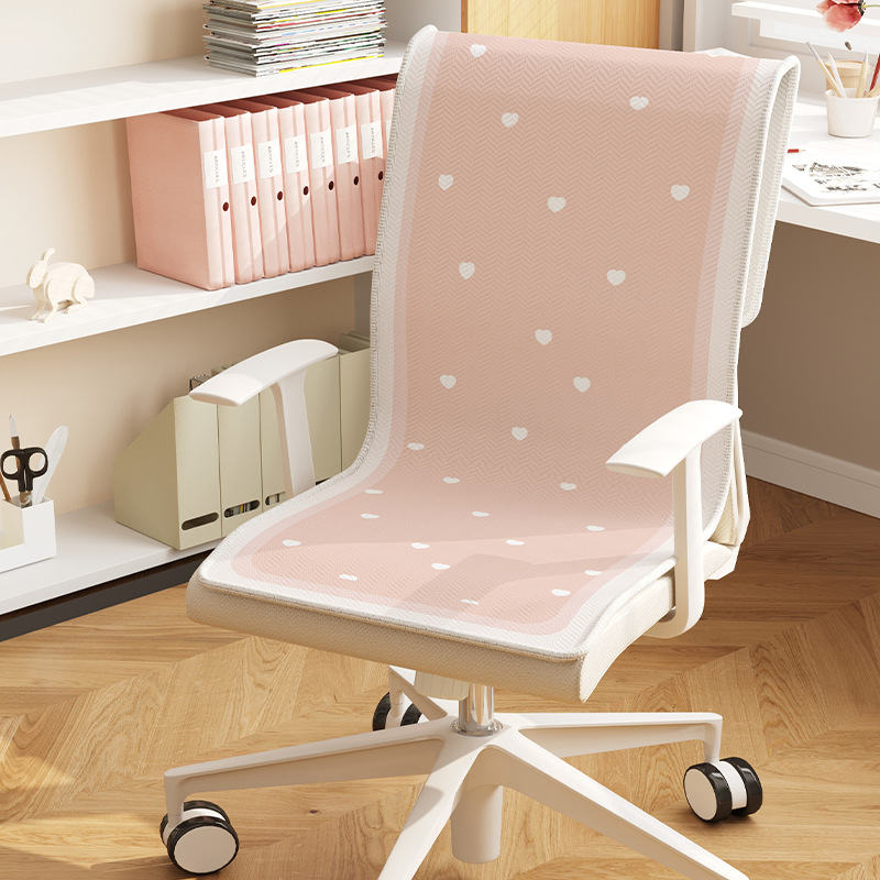silla unida dormitorio antideslizante asiento cojín de asiento de oficina reclinable cojín de respaldo integral estudiantes lindos dibujos animados