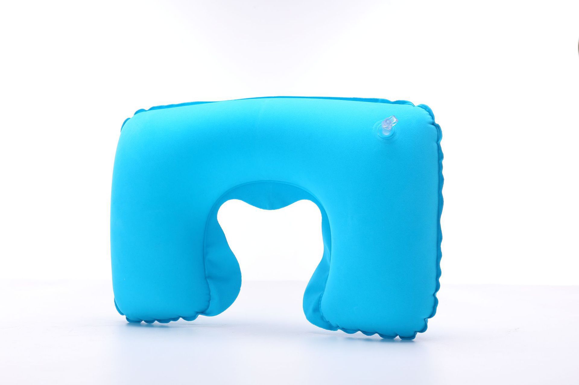 PVC Kadife Şişirilebilir U Şeklinde Yastık Boyun Yastığı Seyahat U Şeklinde Yastık Yaşlık Havacılık Yastığı Uçak Yastığı Seyahat Yastığı Şişirilebilir Boyun Yastığı