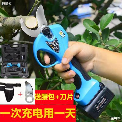 Comfortable Electric scissors Fruit tree Electric Pruners Rechargeable Scissors wireless Lithium Gardening shears branch Artifact