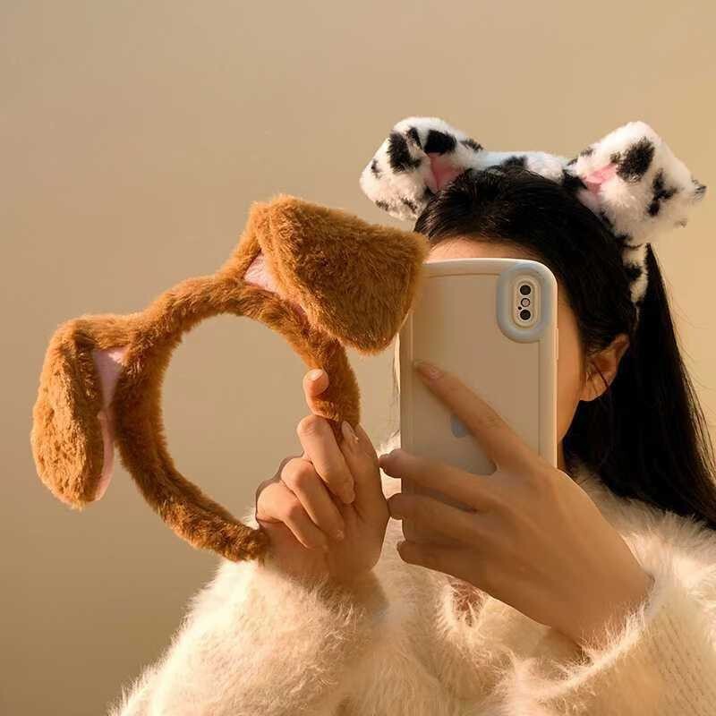 女の子の洗顔ヘッドバンド、かわいい漫画の猫のヘッドバンド、クマのイチゴの洗顔ヘアアクセサリー、メーカー在庫卸売|undefined
