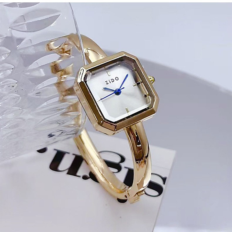 Women's Exquisite Small Square Quartz Watch Elegant Versatile_voghion.com