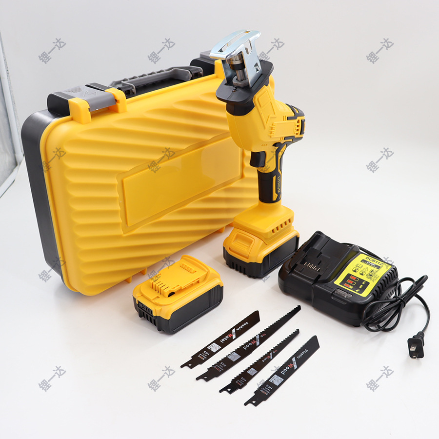 Rechargeable Electric Bow Saw Outdoor Handheld Small Logging Electric Saw Lithium Battery Electric Reciprocating Saw Lithium Battery Bow Saw