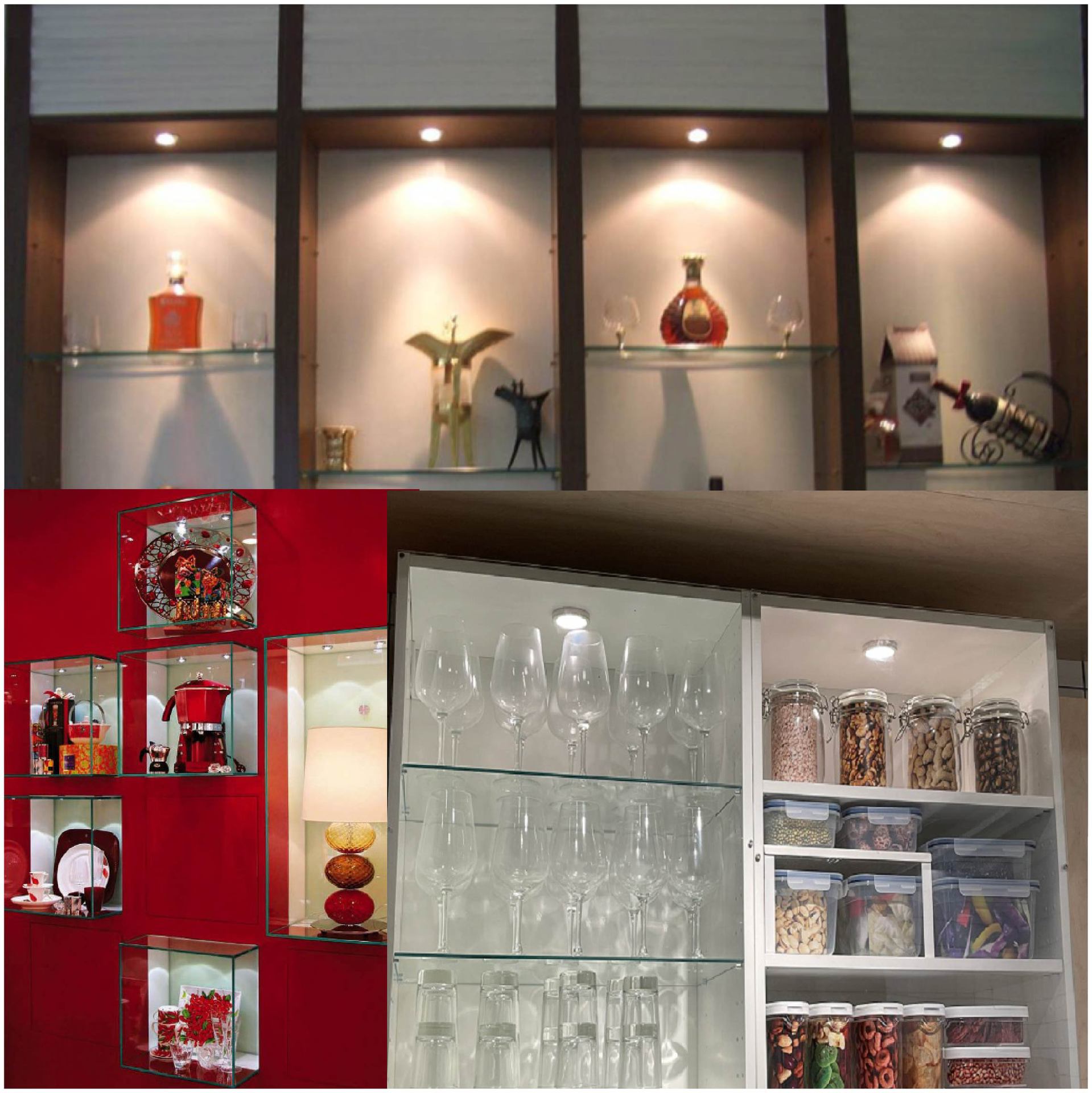 Mini foco pequeño LED 5VUSB de tres colores, atenuación infinita, 3W, vitrinas de joyería hechas a mano, armario de ropa, luz pequeña