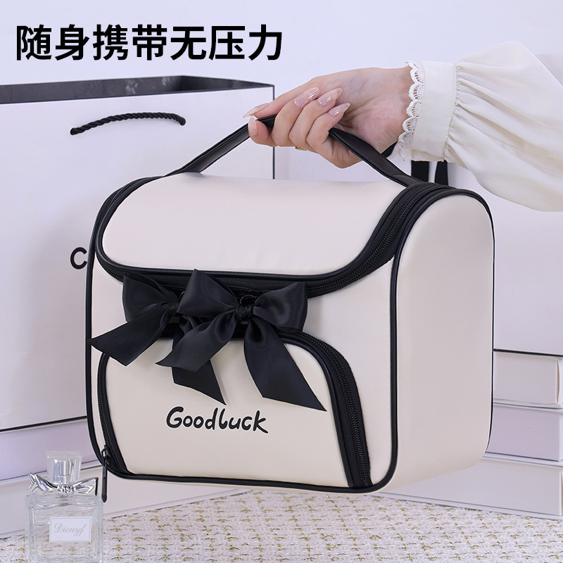 Nuevos productos transfronterizos espacio masivo bolsa de maquillaje de gran capacidad multifuncional bolsa de maquillaje portátil de viaje caja de maquillaje