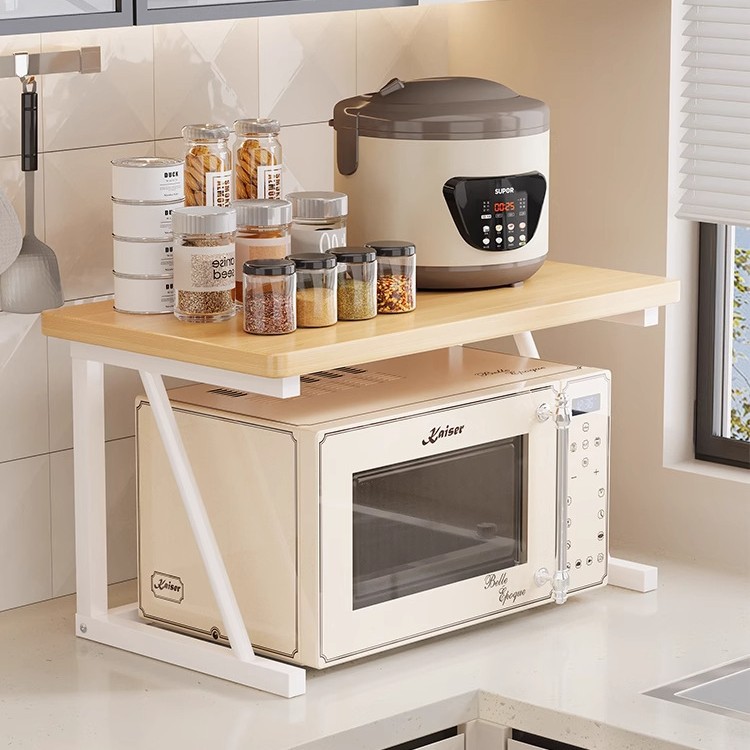 Microwave Oven Rack Kitchen Multi-Functional Countertop Oven Stand Household Rice Cooker Dedicated Multi-Layer Storage Stand