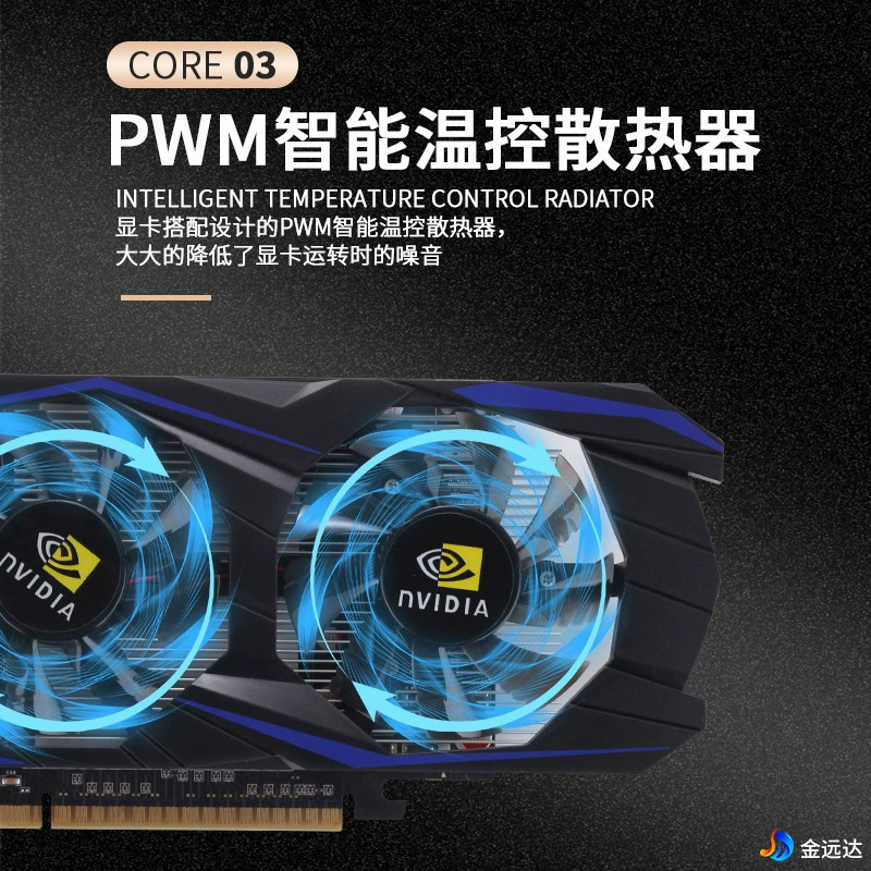 Новая компьютерная видеокарта GTS450 1GB, для офисных моноблоков, DDR5 128bit, PCI-E