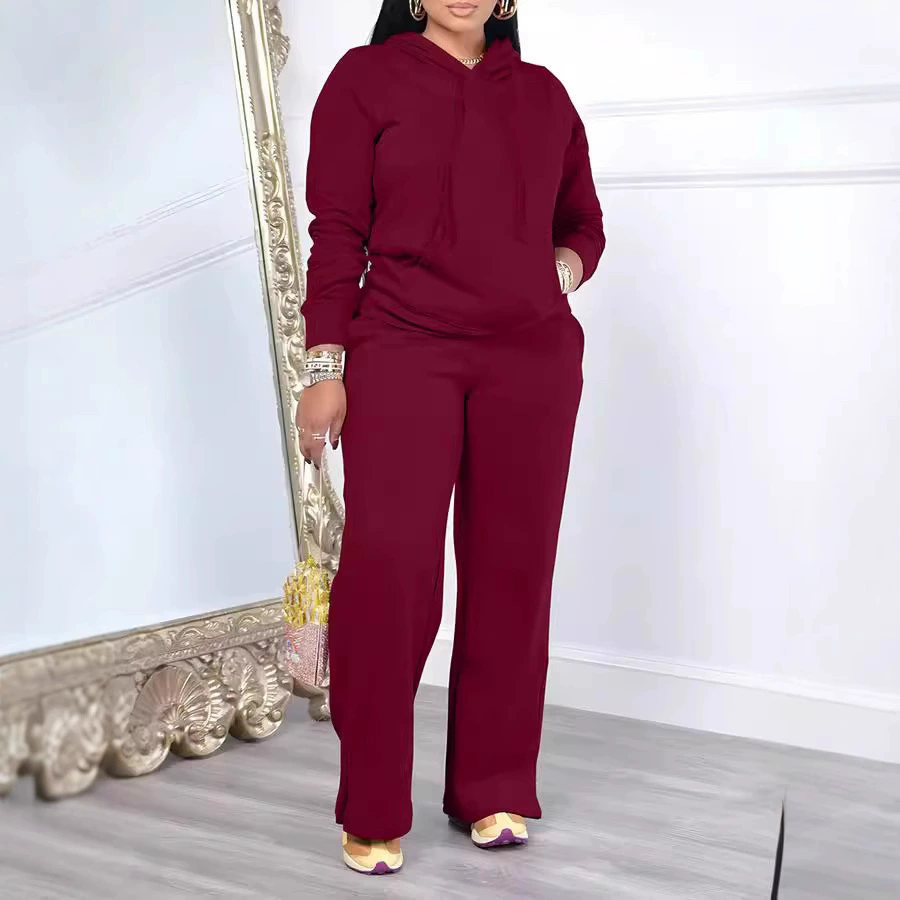 Оптовая продажа женских повседневных комплектов (свитшот и брюки) для трансграничной торговли на Amazon, AliExpress и независимых сайтах, в наличии для европейского и американского рынков.