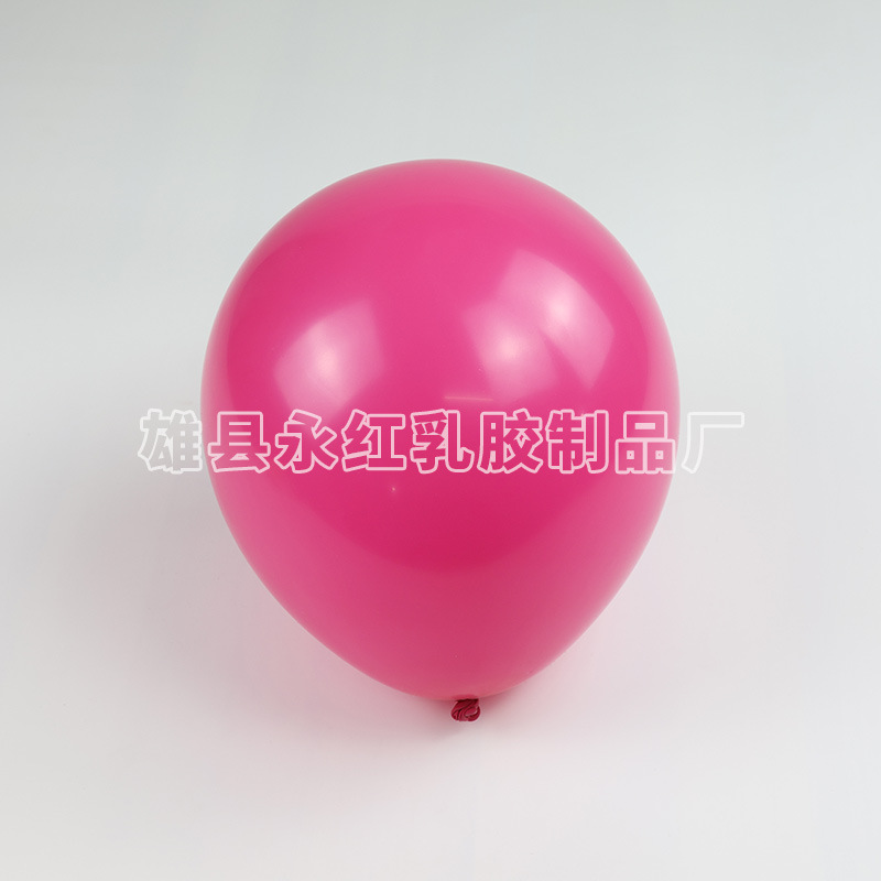 Suministro directo de 10 pulgadas 1.8g globo mate de decoración globo mate de fiesta globo