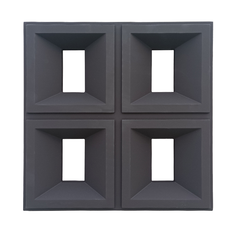 Pu componente de cemento ladrillo hueco partición de una sola cara Jiugongge Internet celebridad luz arte decoración 600*1200