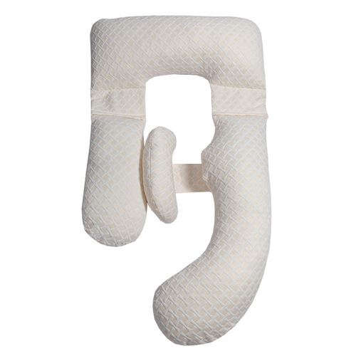 Cross-border Amazon Pregnant Pillow Waist Support Side Sleep Pillow U-shaped Sleeping Godhead Side Sleeping Pillow Pregnant Backrest Hug Pillow Pad 