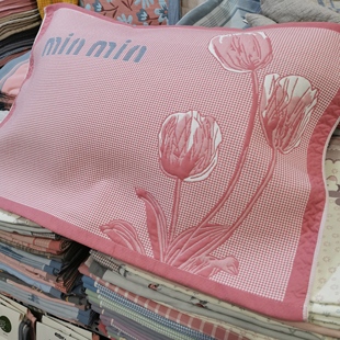 1 Pair of Encrypted Pillow Covers Wholesale Breathable Sweat-Absorbent Household Pillow Covers Souvenir Gift Pillow Covers