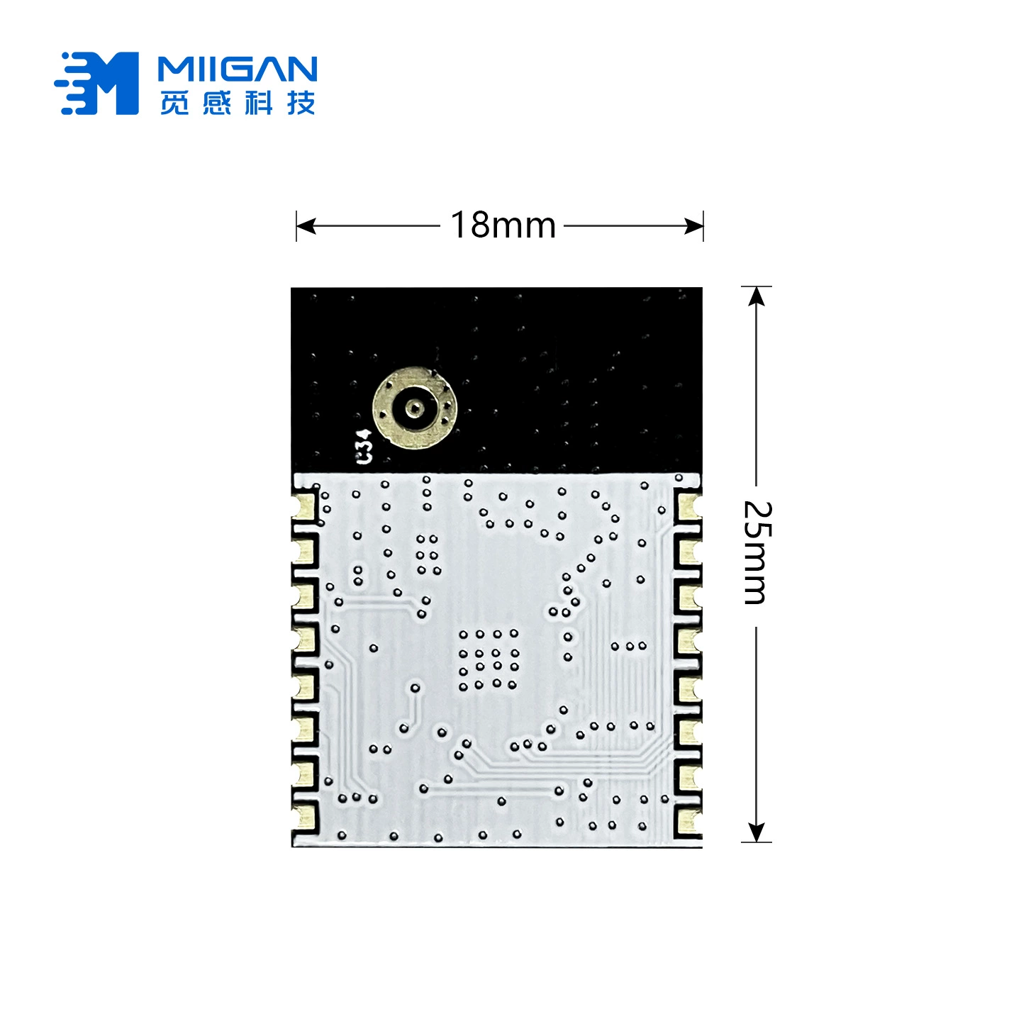 WiFi6+BLE Bluetooth two-in-one module 2.4G/5G dual-band ultra-low power consumption onboard dual antenna serial port transparent transmission