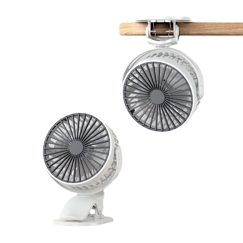 Small handheld table rotating air fan charging, Birthday gift 5