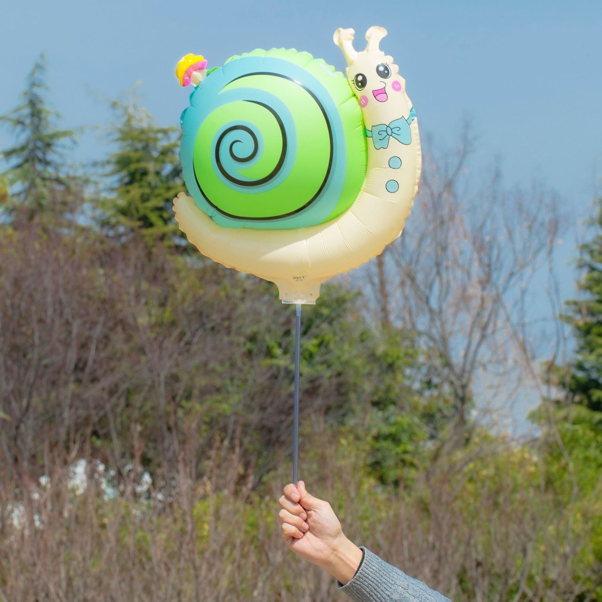 휴대용 달팽이 풍선 [녹색]