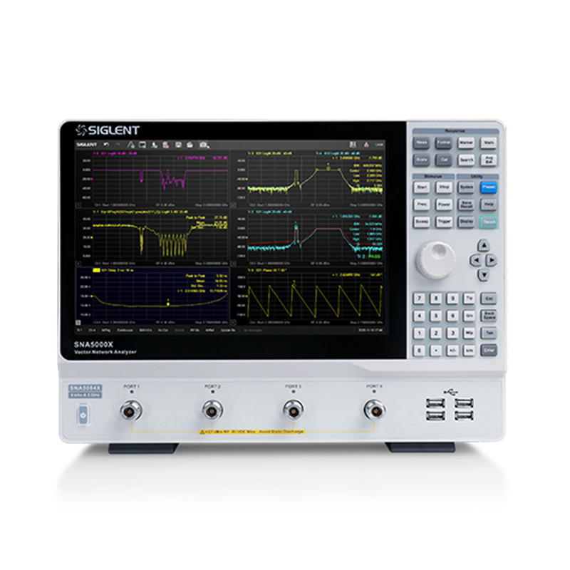 鼎阳SIGLENT SNA5082X 矢量网络分析仪 2端口 频率9kHz~8.5GHz