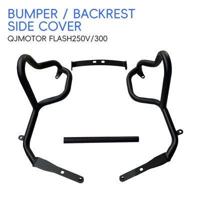 Suitable for Qianjiang Flash 250V crash bars, anti-fall bumpers, and rear rack side bag protection modification