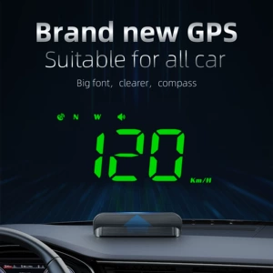Sərhəddənkənar HUD Head-Up Display M1 Avtomobil GPS Sürət Çoxfunksiyalı Proyektor Universal