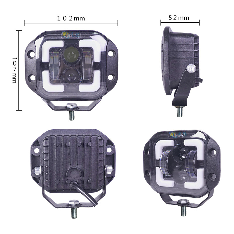 barra delantera incrustado faro fuera de carretera lámpara de carro lámpara de carro lámpara de carro lámpara de techo lámpara de carro accesorios de carro lámpara de carro