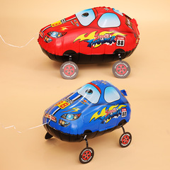 走路寵物狗狗恐龍大象動物卡通氦氣鋁膜鋁箔氣球派對不會飛的氣球