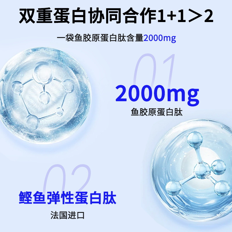 严选2000mg鱼胶原蛋白肽雨生红球藻虾青素胶原蛋白粉0脂胶原蛋白|undefined