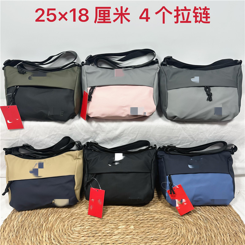 皮膜单肩包 日系新款大容量潮斜跨包男女情侣户外休闲背包美式