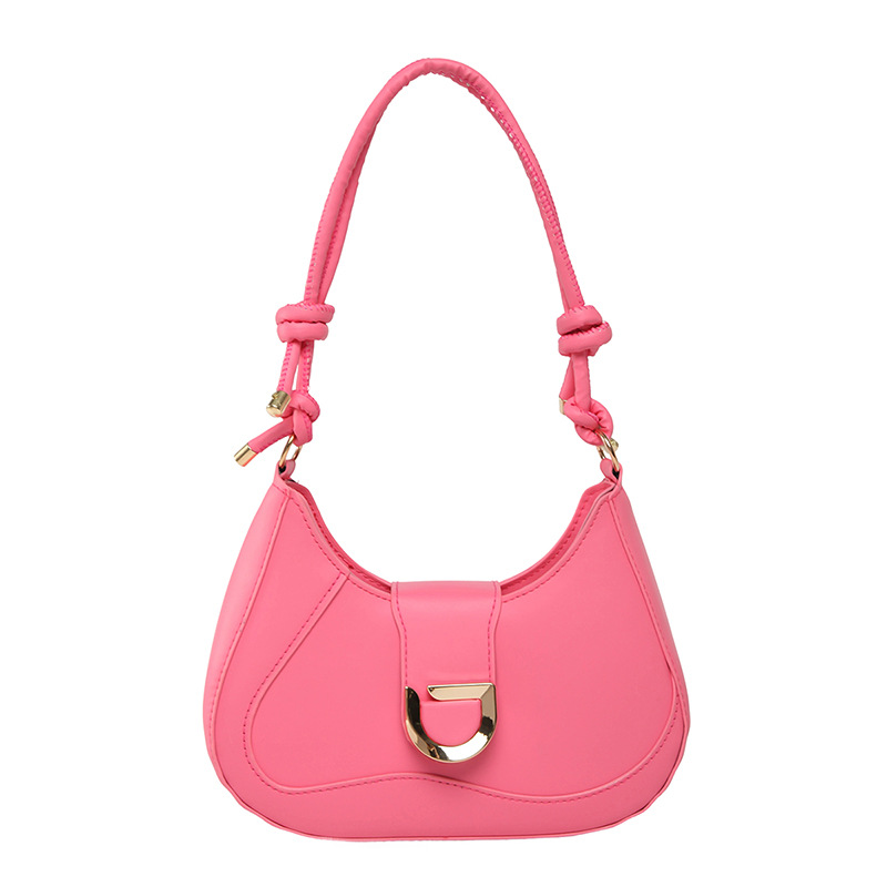 Bolso de axila nuevo estilo de verano 2025 Bolso femenino de celebridades de Internet de moda de este año Bolso de mensajero de un solo hombro de estilo occidental de nicho