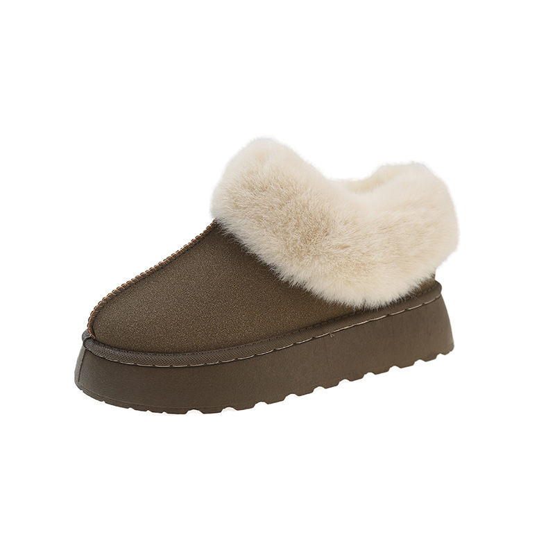 Kvinna Slip-On Justerbar Vår Höst Inomhus Varma termiska Andningsbara Memory Foam House Skor_voghion.com