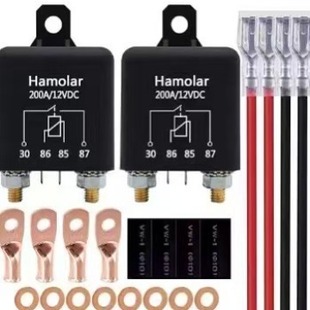 200A120A Shunt Charging Relay Switch 4 Terminal Relay Accessories Used for Marine Trucks