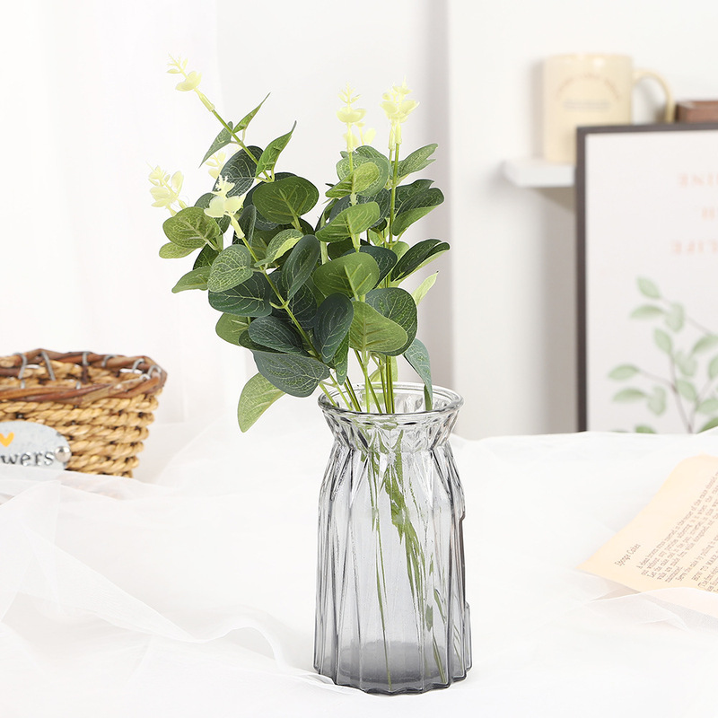 Artificial Single Stem Eucalyptus Money Leaves, Popular Export Item, Small Branch for Home Flower Arrangement Decoration, Ins-Style Wedding Table Decoration Artificial Single Stem Eucalyptus Money Leaves, Popular Export Item, Small Branch for Home Flower Arrangement Decoration, Ins-Style Wedding Table Decoration