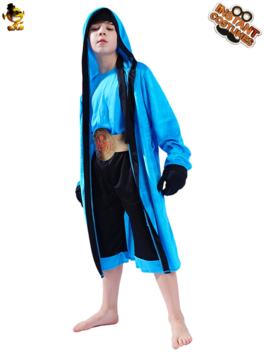 Traje DE LA ETAPA traje de fiesta traje de cosplay ropa de rendimiento mascarada transfronteriza Venta caliente Boxer Boy image 5