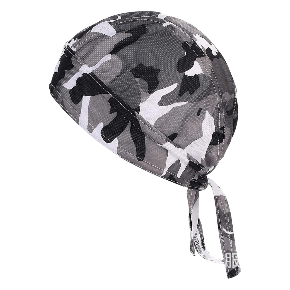 Outdoor Riding Small Hat Pirate Hat Sports Magic Headscarf Summer Moisture Wicking Breathable Sunscreen Helmet Lining Cap