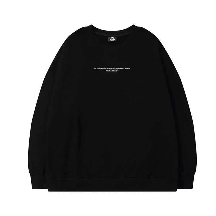 Men's Clothing round neck pullover sweatshirt original Dongshankou design couple style heavyweight high street Japanese style_voghion.com
