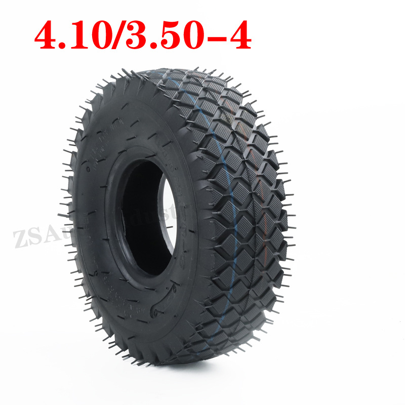 4,10/3.50-4 interior y exterior neumático 350-4 neumático interior neumático exterior mano empuje Tigre carro del coche inflable tubo interior