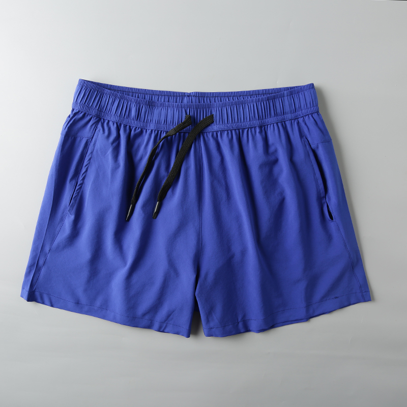 Foreign Trade Last Order Men's Summer Thin Stretch Shorts Lined Training Quick-drying Running Sports Track and Field Three-quarter Pants