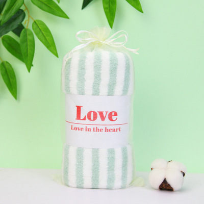 Multipurpose gift Coral towel Alone packing fresh Gauze bags Simplicity business affairs festival gift