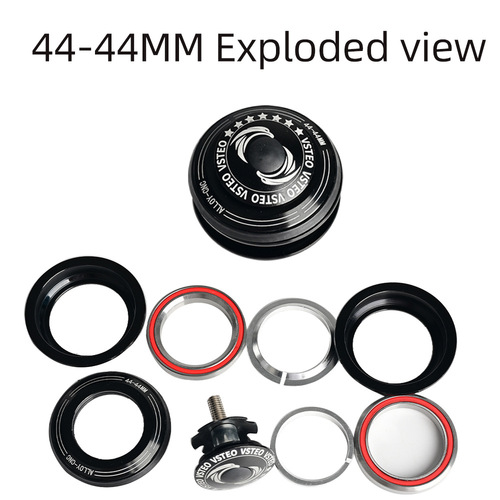 Mountain road bicycle front fork bearing bowl set 42MM 52MM 44-55/56mm tapered tube straight tube bearing