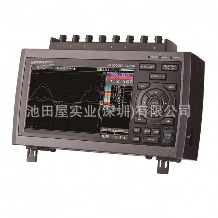 原装现货 GRAPHTEC图技 GL860A 温湿度记录仪数据记录器