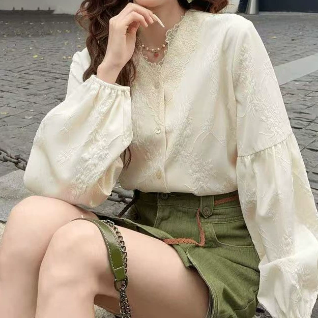 Retro shirt, loose fit