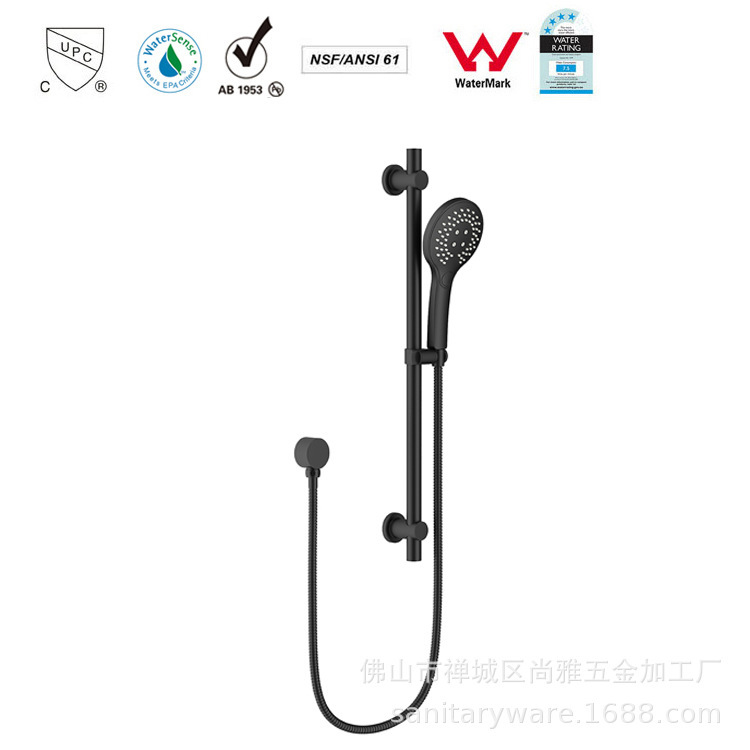 Exported to Australia and New Zealand, Watermark Hidden Showerhead, Australian Certified, Hotel In-Wall Showerhead