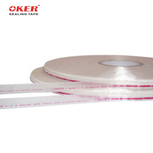 Oker 9/3/4.5mm*1000m Double Sided HDPE Packing Tape Adhesive