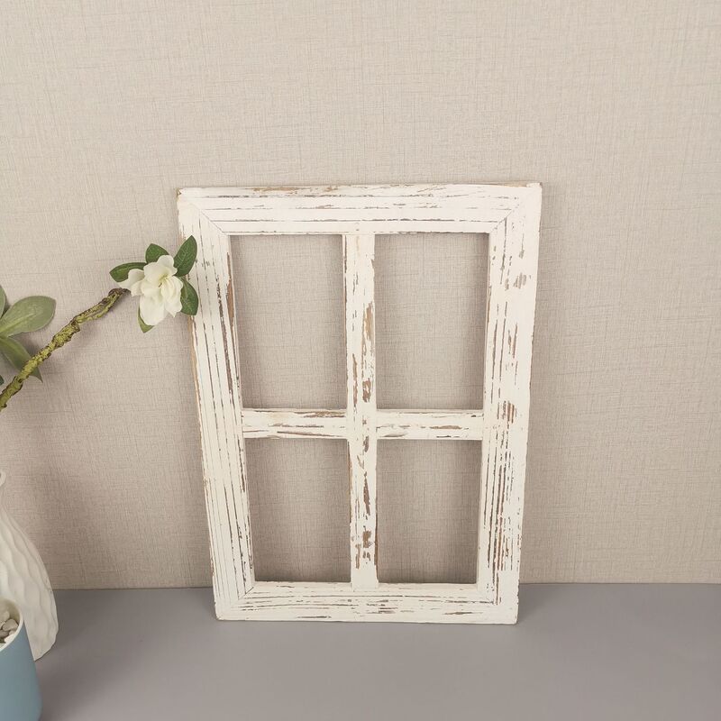 Wall wooden photo frame pendant living room window frame Nordic simple wall decoration wooden wall decoration Wall wooden photo frame pendant living room window frame Nordic simple wall decoration wooden wall decoration