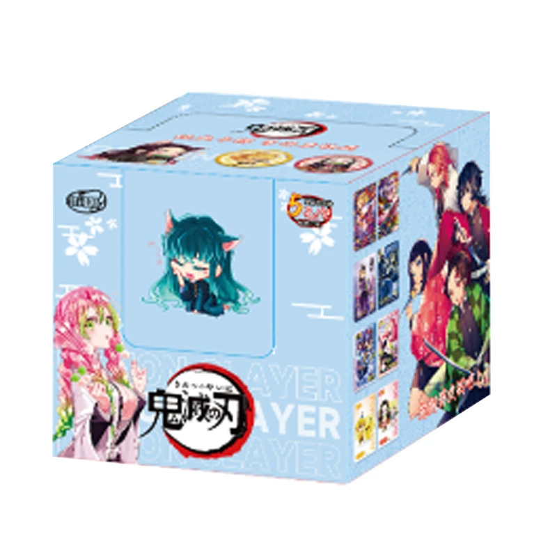 Дemon Slayer: Demon Slayer: Duel Chapter Card Blind Box Comes Strongly, Classic Animation Peripheral Card Exquisite Box Set