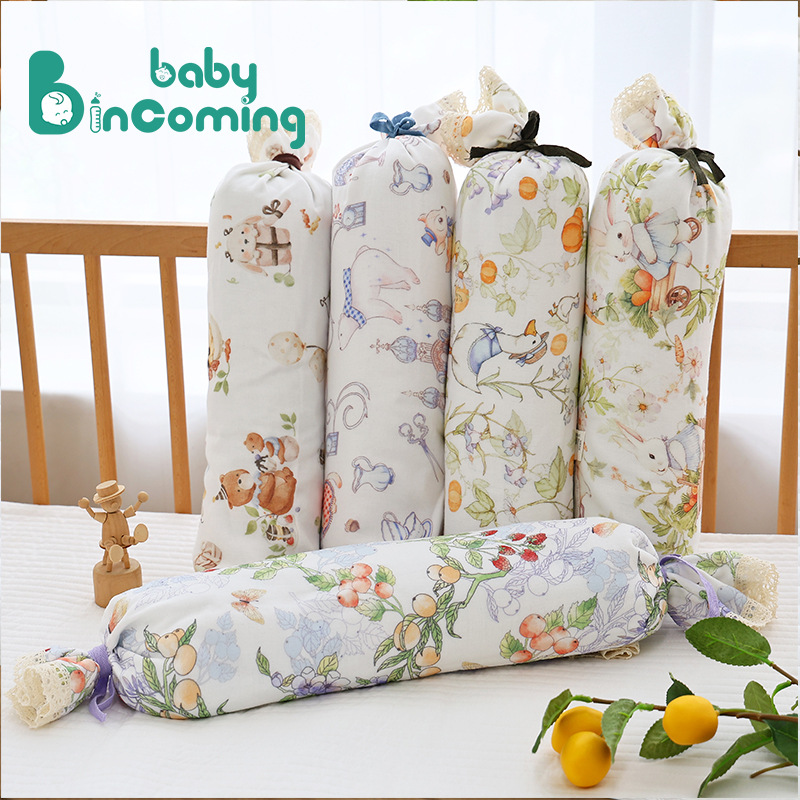 Newborn Buckwheat Candy Comfort Pillow Baby Sleeping Pillow Baby Anti-Fall Pillow Buckwheat Shell Filling