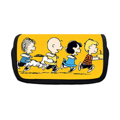 2023新款史努比高顏值男女卡通可愛兒童潮流簡約網紅同款文化筆袋