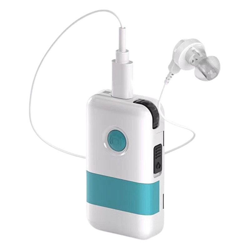 Caja de audífonos para 70 años de edad 80 años de edad recargable especial libre de ruido ancianos sordos severos oído trasero al por mayor