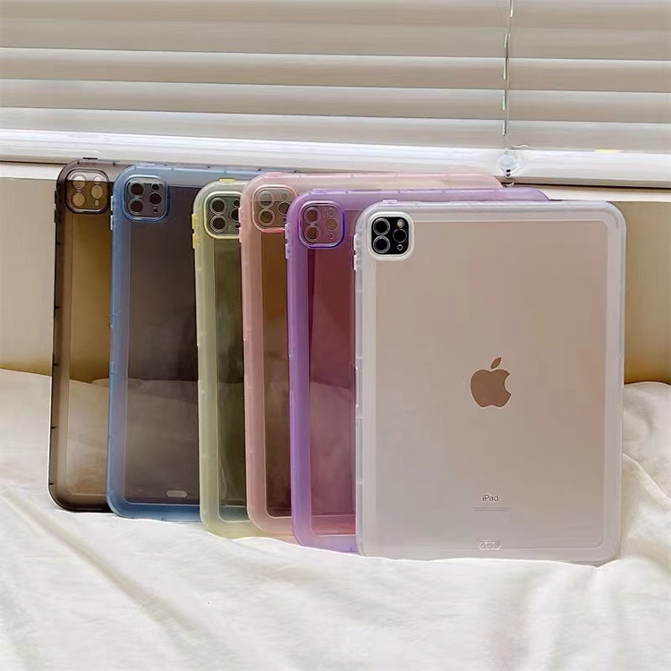 Suitable for 2022iPad pro11 inch protective cover Air45 transparent 10.2 silicone 12.9 all-inclusive anti-drop case 9.7