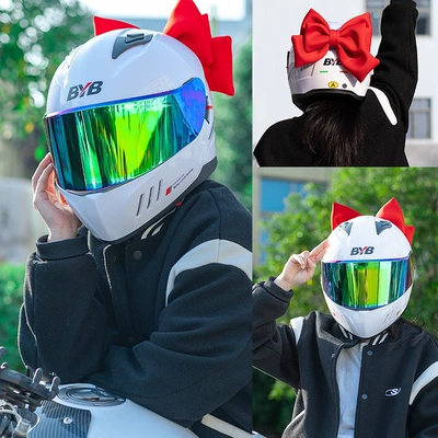 Motosiklet dəbilqələri — Tail Box for Rider Accessories
