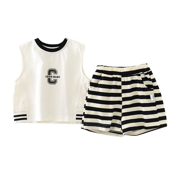 Tank top with letters