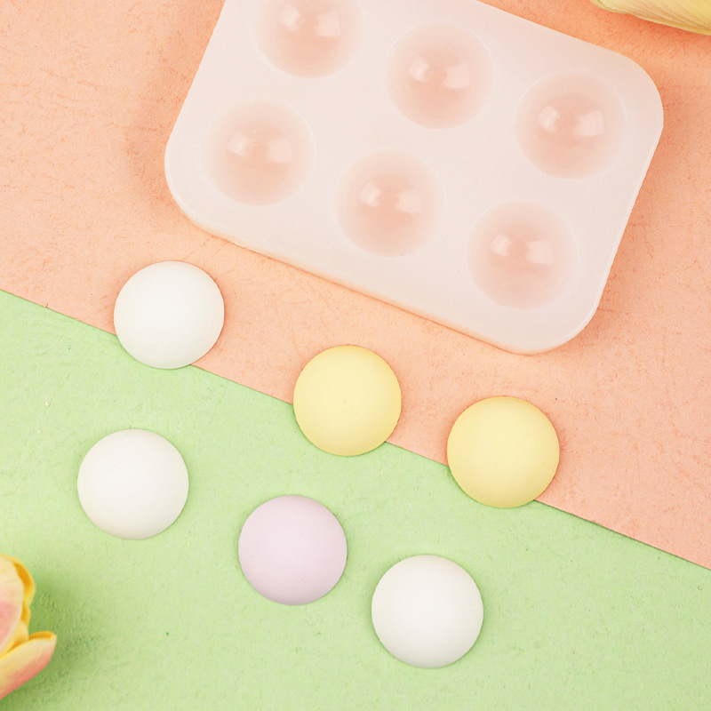 DIY BOLA DE semicírculo tridimensional mousse fondant molde de silicona bola decoración de pastel de chocolate molde de silicona para hornear