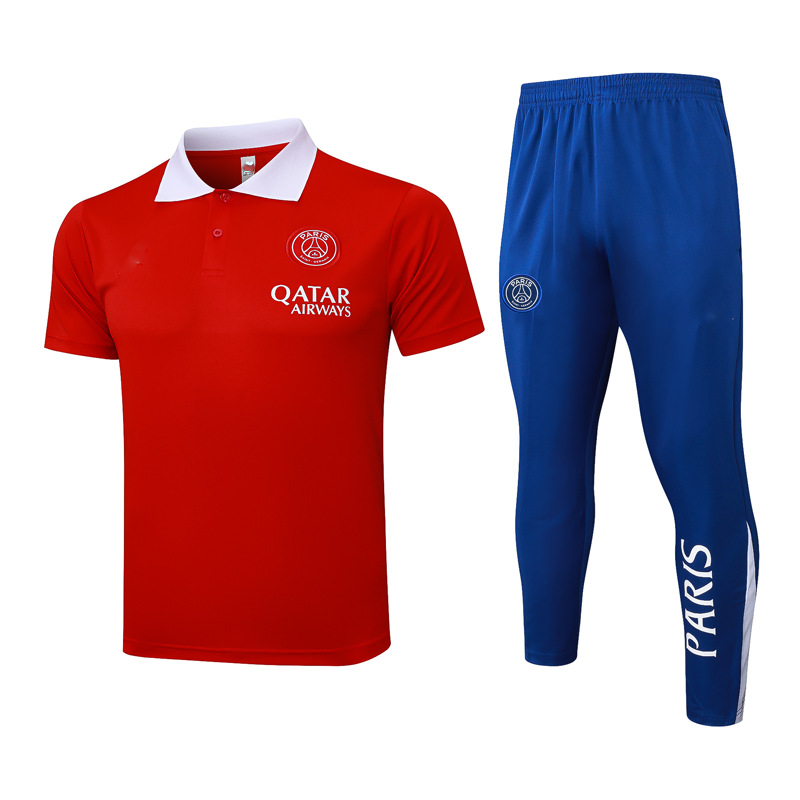 サッカートレーニング服POLOシャツホットトゲパリチェルシーアーセナルズ半袖スーツ远动カジュアルスーツ